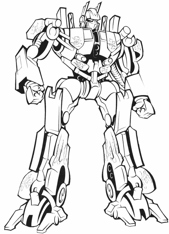 coloriage transformers decepticon poings serres